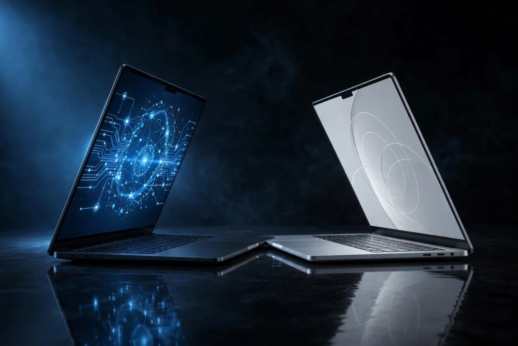 Googlebook vs MacBook Air laptops